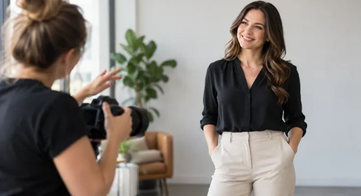 Directing Non-Models for More Confident Professional Portraits