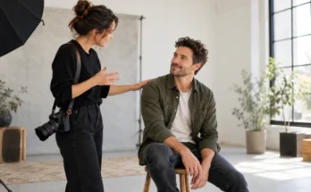 How to Direct Natural Poses During Professional Portrait Sessions
